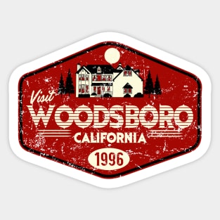 Visit Woodsboro Sticker